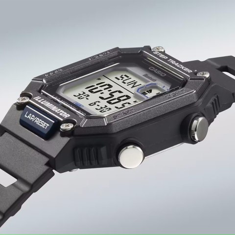 ZEGAREK MĘSKI CASIO Digital Moonphase WS-B1000-1AVDF + BOX Casio