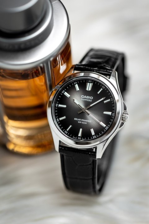 ZEGAREK MĘSKI CASIO MTS-RS100L-1A SZAFIR SOLAR + BOX Casio