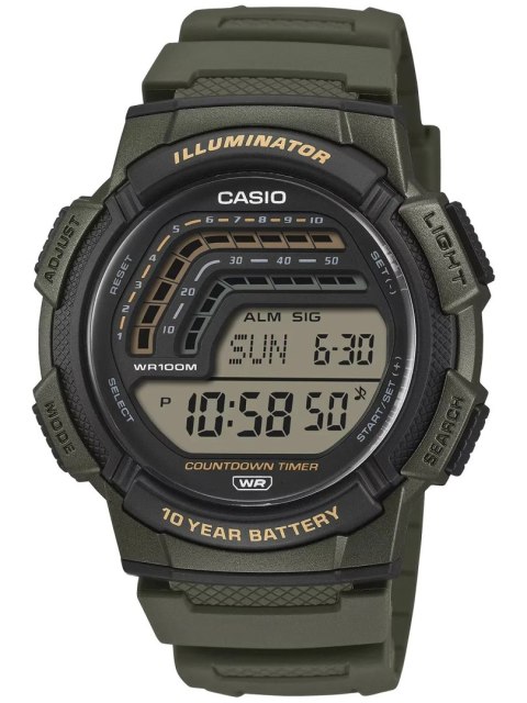 ZEGAREK MĘSKI CASIO WS-1800-3AVDF + BOX Casio