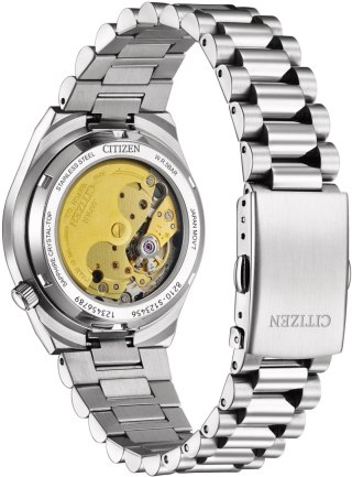 ZEGAREK MĘSKI CITIZEN Tsuyosa NJ0200-50X - AUTOMAT SZAFIR Citizen