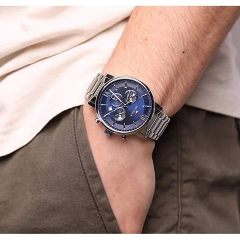 ZEGAREK MĘSKI TOMMY HILFIGER 1710409 EVAN (zf033b) + BOX Tommy Hilfiger
