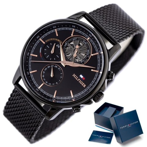ZEGAREK MĘSKI TOMMY HILFIGER 1710610 (zf112a) + BOX Tommy Hilfiger