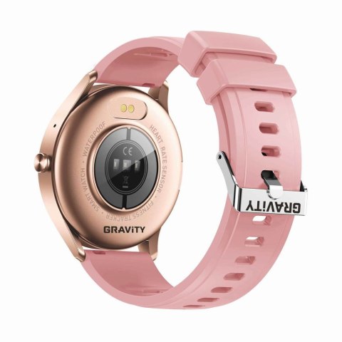 SMARTWATCH UNISEX GRAVITY GT2-1 - ROZMOWY BLUETOOTH, WŁASNE TARCZE (sg019a) Gravity