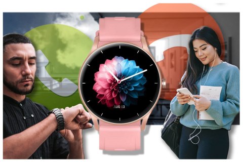 SMARTWATCH UNISEX GRAVITY GT2-1 - ROZMOWY BLUETOOTH, WŁASNE TARCZE (sg019a) Gravity