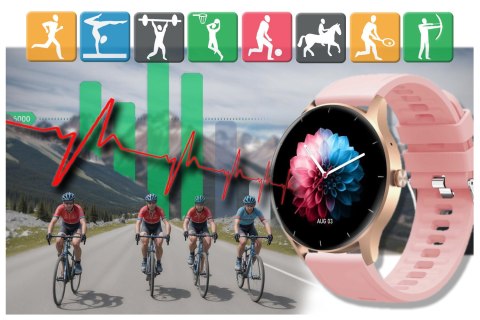SMARTWATCH UNISEX GRAVITY GT2-1 - ROZMOWY BLUETOOTH, WŁASNE TARCZE (sg019a) Gravity