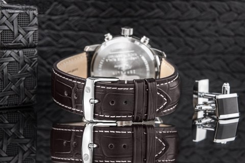 Zegarek Męski ZEPPELIN 100 Yahre 7680-1 + BOX Zeppelin