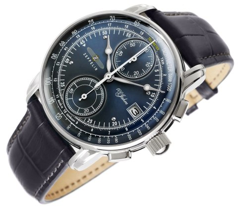 Zegarek Męski ZEPPELIN 100 Yahre Chronograph 8670-3 + BOX Zeppelin