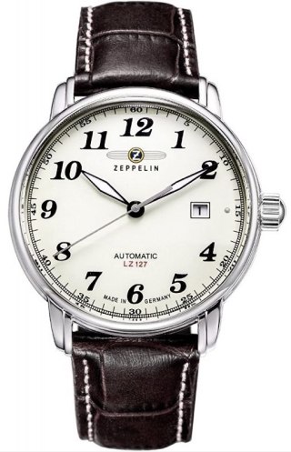 Zegarek Męski ZEPPELIN Automatic LZ 127 7656-5 + BOX Zeppelin