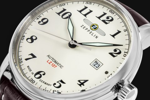 Zegarek Męski ZEPPELIN Automatic LZ 127 7656-5 + BOX Zeppelin