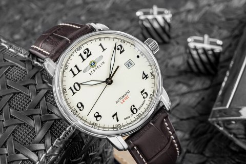 Zegarek Męski ZEPPELIN Automatic LZ 127 7656-5 + BOX Zeppelin
