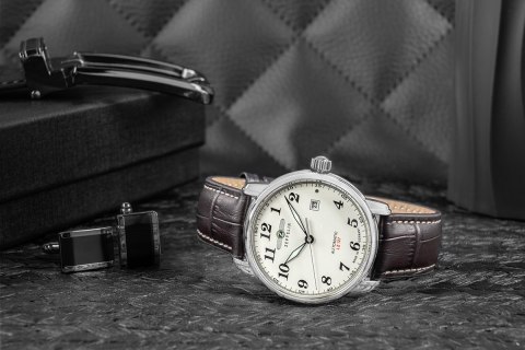 Zegarek Męski ZEPPELIN Automatic LZ 127 7656-5 + BOX Zeppelin