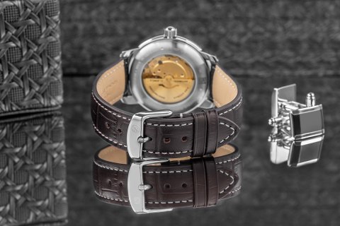 Zegarek Męski ZEPPELIN Automatic LZ 127 7656-5 + BOX Zeppelin