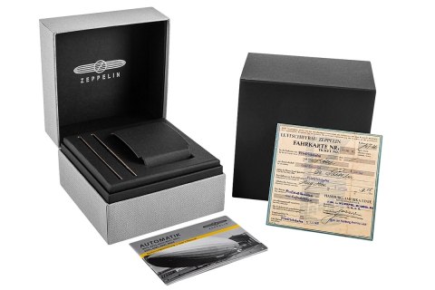 Zegarek Męski ZEPPELIN Automatic LZ 127 7656-5 + BOX Zeppelin