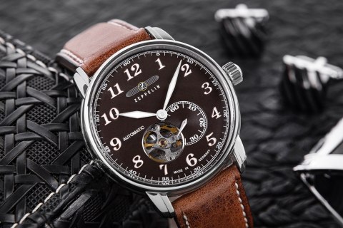 Zegarek Męski ZEPPELIN LZ127 Graf Automatic 7666-4 + BOX Zeppelin