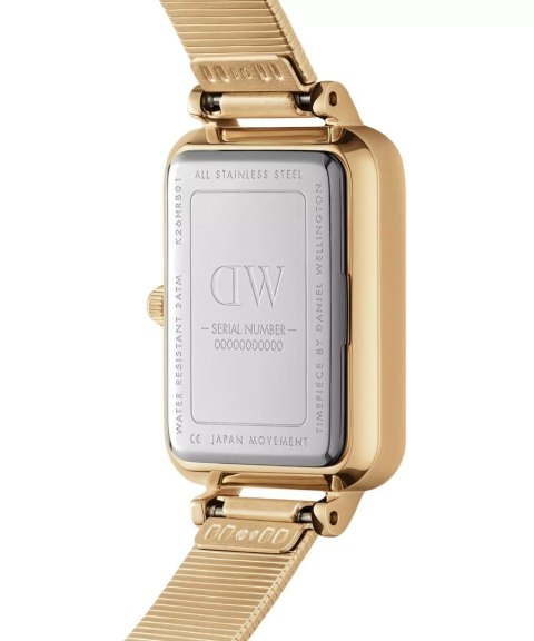 ZEGAREK DAMSKI DANIEL WELLINGTON Quadro Lumine Pressed Piano 20mm DW00100582 + BOX (zw519a) Daniel Wellington
