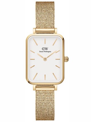 ZEGAREK DAMSKI DANIEL WELLINGTON Quadro Pressed Evergold 20mm DW00100556 + BOX (zw520a) Daniel Wellington