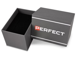Prezentowe pudełko na zegarek - PERFECT - szare Perfect