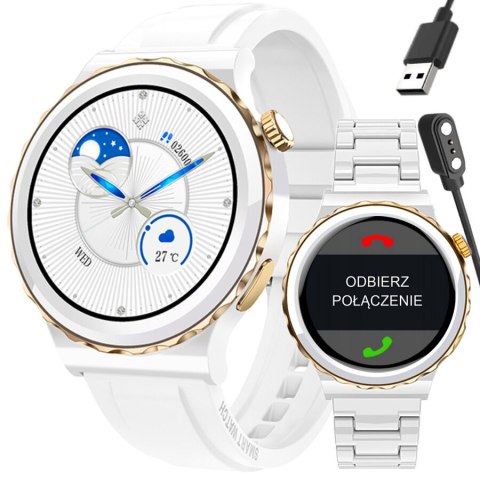 SMARTWATCH DAMSKI Rubicon RNCE92 - WYKONYWANIE POŁĄCZEŃ, CERAMIKA (sr038d) Rubicon