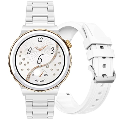 SMARTWATCH DAMSKI Rubicon RNCE92 - WYKONYWANIE POŁĄCZEŃ, CERAMIKA (sr038d) Rubicon