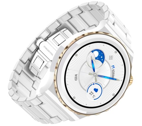 SMARTWATCH DAMSKI Rubicon RNCE92 - WYKONYWANIE POŁĄCZEŃ, CERAMIKA (sr038d) Rubicon