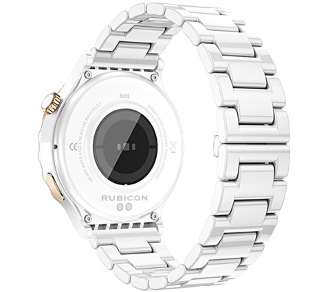 SMARTWATCH DAMSKI Rubicon RNCE92 - WYKONYWANIE POŁĄCZEŃ, CERAMIKA (sr038d) Rubicon