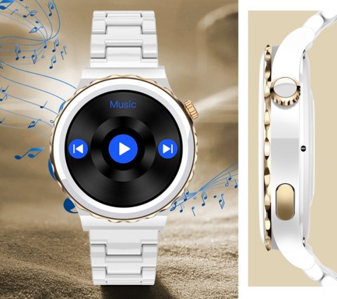 SMARTWATCH DAMSKI Rubicon RNCE92 - WYKONYWANIE POŁĄCZEŃ, CERAMIKA (sr038d) Rubicon