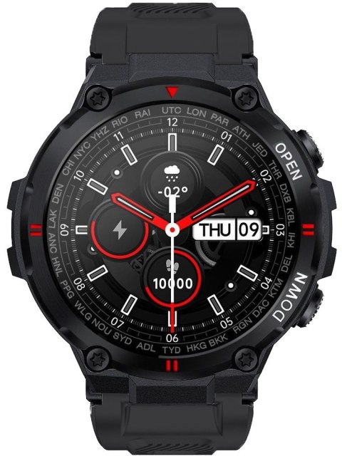 SMARTWATCH MĘSKI GRAVITY GT7-1 - WYKONYWANIE POŁĄCZEŃ (sg016a) Gravity