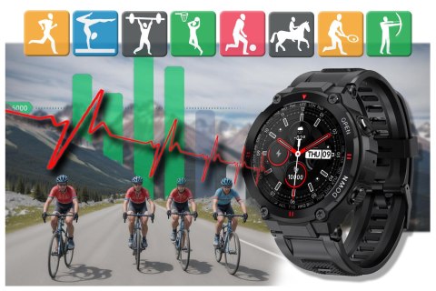 SMARTWATCH MĘSKI GRAVITY GT7-1 - WYKONYWANIE POŁĄCZEŃ (sg016a) Gravity