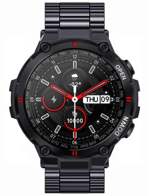 SMARTWATCH MĘSKI GRAVITY GT7-2 - WYKONYWANIE POŁĄCZEŃ (sg016b) Gravity