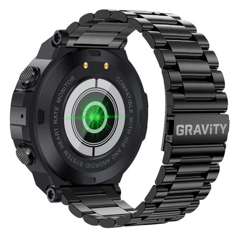 SMARTWATCH MĘSKI GRAVITY GT7-2 - WYKONYWANIE POŁĄCZEŃ (sg016b) Gravity