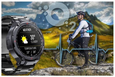 SMARTWATCH MĘSKI GRAVITY GT7-2 - WYKONYWANIE POŁĄCZEŃ (sg016b) Gravity