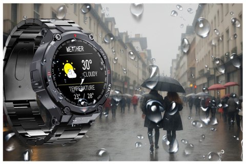 SMARTWATCH MĘSKI GRAVITY GT7-2 - WYKONYWANIE POŁĄCZEŃ (sg016b) Gravity