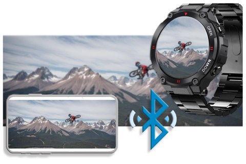SMARTWATCH MĘSKI GRAVITY GT7-2 - WYKONYWANIE POŁĄCZEŃ (sg016b) Gravity