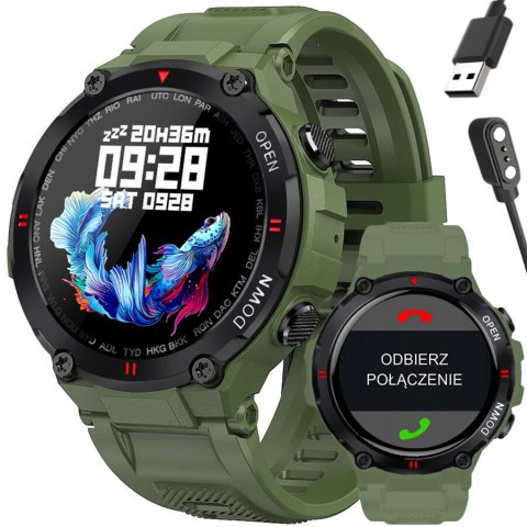 SMARTWATCH MĘSKI GRAVITY GT7-3 - WYKONYWANIE POŁĄCZEŃ (sg016c) Gravity