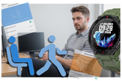 SMARTWATCH MĘSKI GRAVITY GT7-3 - WYKONYWANIE POŁĄCZEŃ (sg016c) Gravity