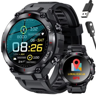 SMARTWATCH MĘSKI GRAVITY GT8-1 - z GPS (sg017a) Gravity