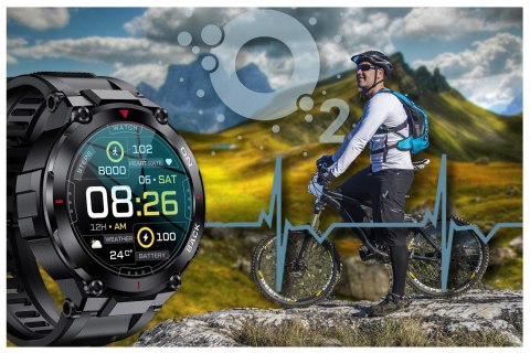SMARTWATCH MĘSKI GRAVITY GT8-1 - z GPS (sg017a) Gravity
