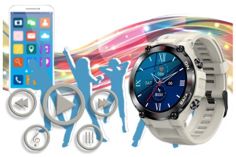 SMARTWATCH MĘSKI GRAVITY GT8-4 - z GPS (sg017d) Gravity