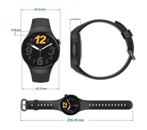 SMARTWATCH MĘSKI Rubicon RNCE87 - WYKONYWANIE POŁĄCZEŃ (sr031a) Rubicon