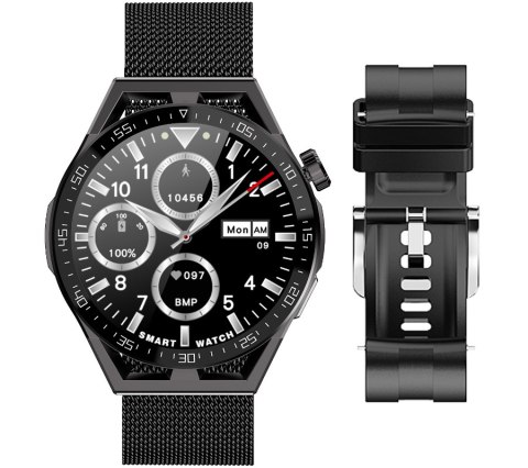 SMARTWATCH MĘSKI Rubicon RNCE88 - WYKONYWANIE POŁĄCZEŃ, WŁASNE TARCZE (sr033c) Rubicon
