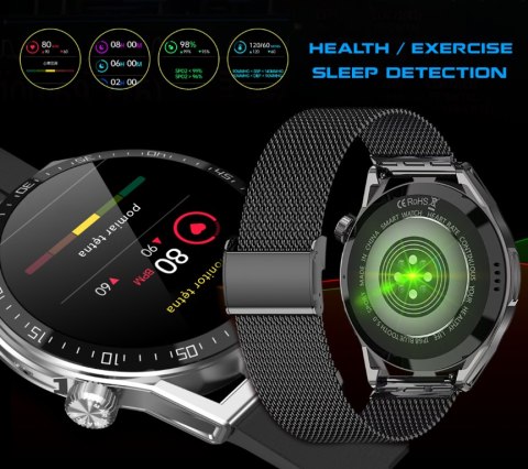 SMARTWATCH MĘSKI Rubicon RNCE88 - WYKONYWANIE POŁĄCZEŃ, WŁASNE TARCZE (sr033c) Rubicon