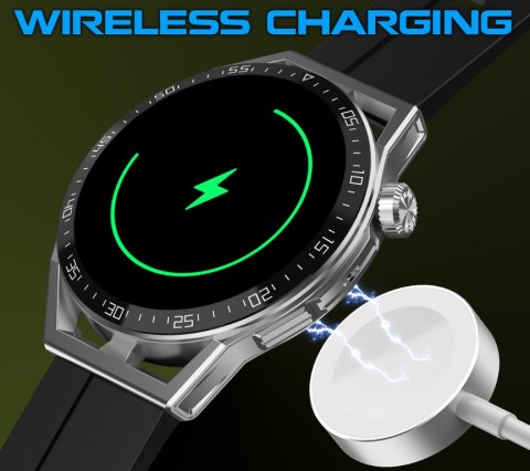 SMARTWATCH MĘSKI Rubicon RNCE88 - WYKONYWANIE POŁĄCZEŃ, WŁASNE TARCZE (sr033c) Rubicon