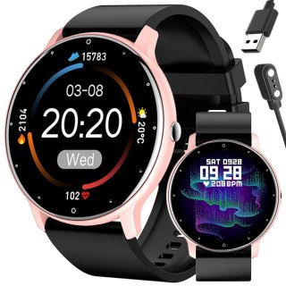 SMARTWATCH UNISEX GRAVITY GT1-2 PULSOMETR, WŁASNE TARCZE (sg015b) Gravity