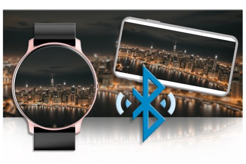 SMARTWATCH UNISEX GRAVITY GT1-2 PULSOMETR, WŁASNE TARCZE (sg015b) Gravity