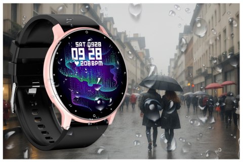 SMARTWATCH UNISEX GRAVITY GT1-2 PULSOMETR, WŁASNE TARCZE (sg015b) Gravity