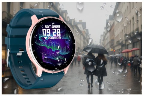 SMARTWATCH UNISEX GRAVITY GT1-4 - PULSOMETR, WŁASNE TARCZE (sg015d) Gravity
