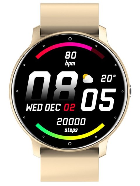 SMARTWATCH UNISEX GRAVITY GT1-6 - PULSOMETR, WŁASNE TARCZE (sg015f) Gravity