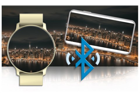 SMARTWATCH UNISEX GRAVITY GT1-6 - PULSOMETR, WŁASNE TARCZE (sg015f) Gravity