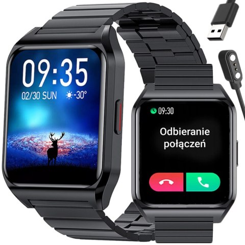 SMARTWATCH UNISEX Rubicon RNCE89 - WYKONYWANIE POŁĄCZEŃ, WŁASNE TARCZE (sr035c) Rubicon