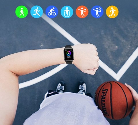 SMARTWATCH UNISEX Rubicon RNCE89 - WYKONYWANIE POŁĄCZEŃ, WŁASNE TARCZE (sr035c) Rubicon